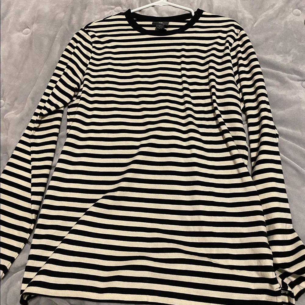 striped sweatshirt